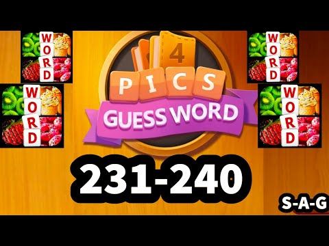 Video guide by Super Andro Gaming: Guess Word Puzzle Level 231 #guesswordpuzzle