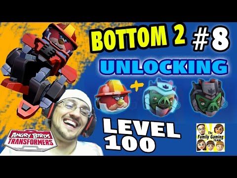 Video guide by FGTeeV: Angry Birds Transformers Part 8 - Level 100 #angrybirdstransformers