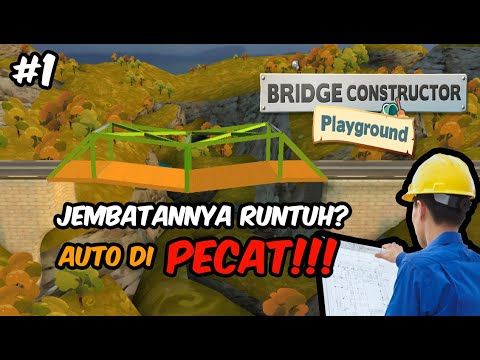 Video guide by xTHREEME GAMING: Bridge Constructor Playground Part 1 #bridgeconstructorplayground