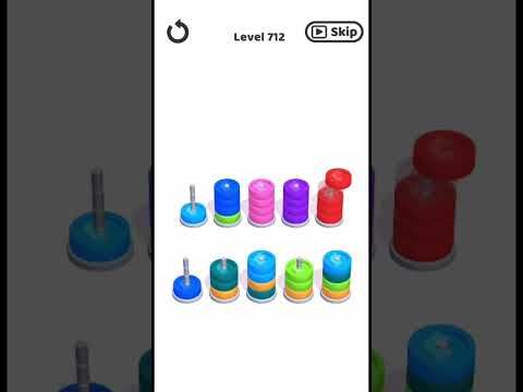 Video guide by Sisuma : Hoop Stack Level 712 #hoopstack