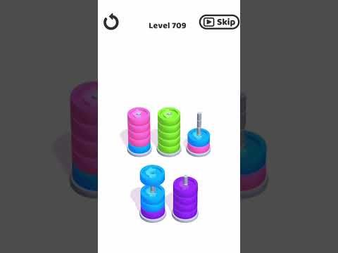 Video guide by Sisuma : Hoop Stack Level 709 #hoopstack
