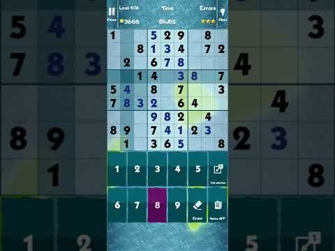 Video guide by Mr. Games: Sudoku Master Level 076 #sudokumaster