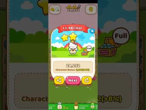 Video guide by HippMe Gaming: Hello Kitty Friends Level 68 #hellokittyfriends
