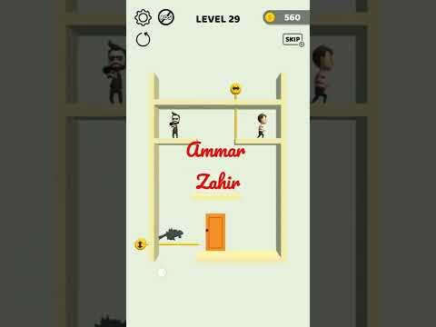 Video guide by Game king Ammar zahir: Pin Rescue Level 29 #pinrescue