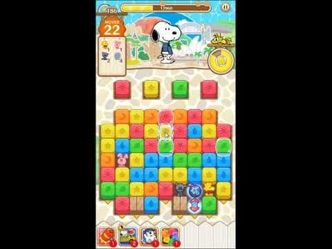 Video guide by skillgaming: SNOOPY Puzzle Journey Level 186 #snoopypuzzlejourney