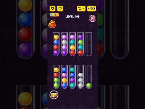 Video guide by Gaming ZAR Channel: Ball Sort Puzzle 2021 Level 109 #ballsortpuzzle