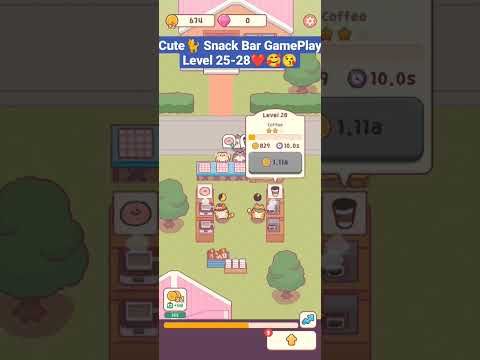 Video guide by Androic Gamer: Cat Snack Bar Level 25-28 #catsnackbar