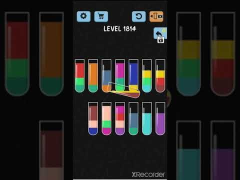 Video guide by Games solve: Water Color Sort Level 1814 #watercolorsort