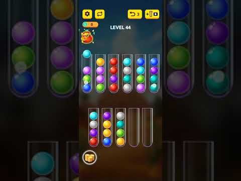 Video guide by Gaming ZAR Channel: Ball Sort Puzzle Level 44 #ballsortpuzzle