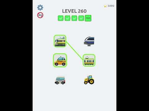Video guide by short games: Emoji Puzzle! Level 260 #emojipuzzle