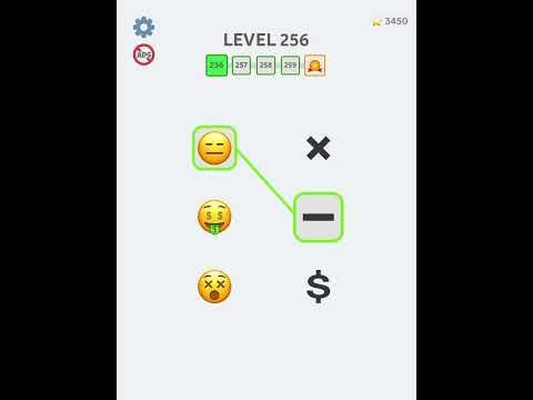 Video guide by short games: Emoji Puzzle! Level 256 #emojipuzzle