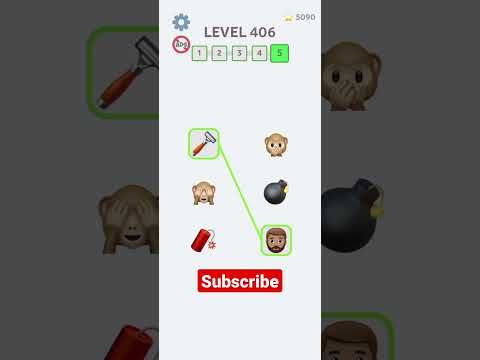 Video guide by Wahyu Kids: Emoji Puzzle! Level 406 #emojipuzzle