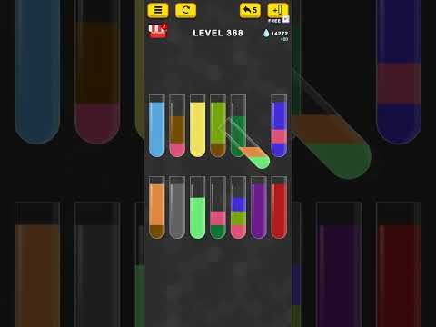 Video guide by Mobile Games: Water Sort Color Puzzle Level 368 #watersortcolor