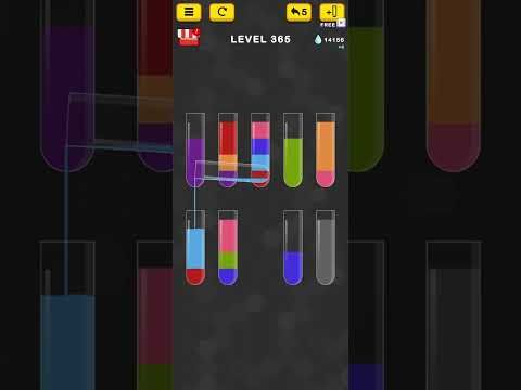 Video guide by Mobile Games: Water Sort Color Puzzle Level 365 #watersortcolor