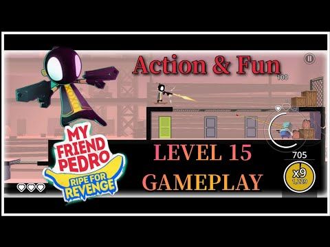 Video guide by Games Play Zone: My Friend Pedro Level 15 #myfriendpedro