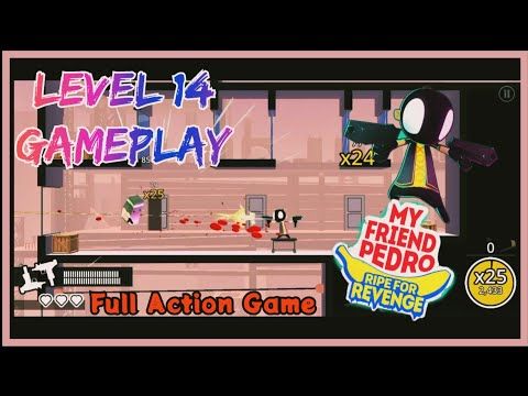 Video guide by Games Play Zone: My Friend Pedro Level 14 #myfriendpedro