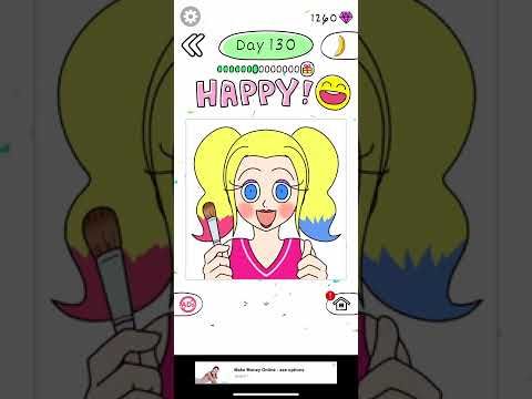 Video guide by KewlBerries: Draw Happy Queen Level 130 #drawhappyqueen