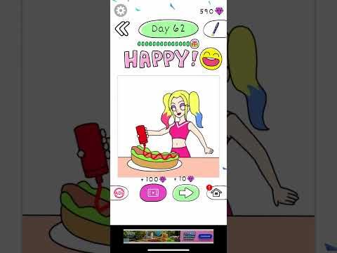 Video guide by KewlBerries: Draw Happy Queen Level 62 #drawhappyqueen