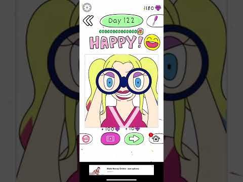 Video guide by KewlBerries: Draw Happy Queen Level 122 #drawhappyqueen