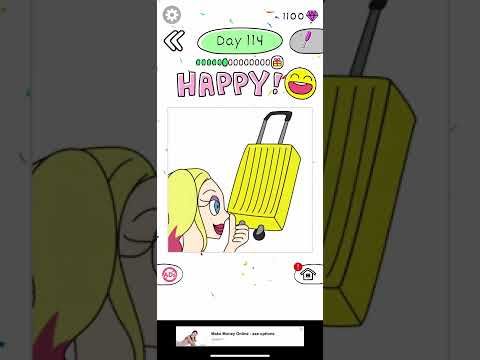 Video guide by KewlBerries: Draw Happy Queen Level 114 #drawhappyqueen