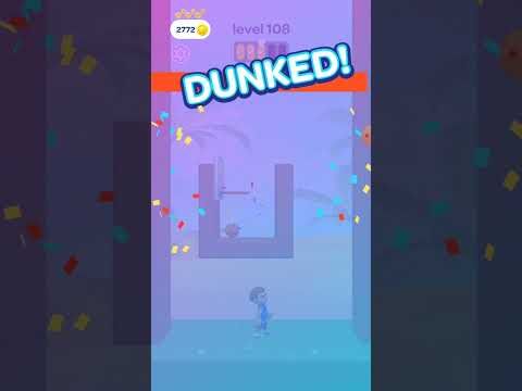 Video guide by VIP GAMES: Doodle Dunk Level 108 #doodledunk
