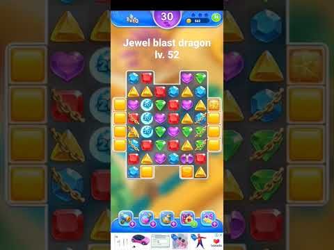Video guide by Funny Games: Jewel Blast Level 52 #jewelblast