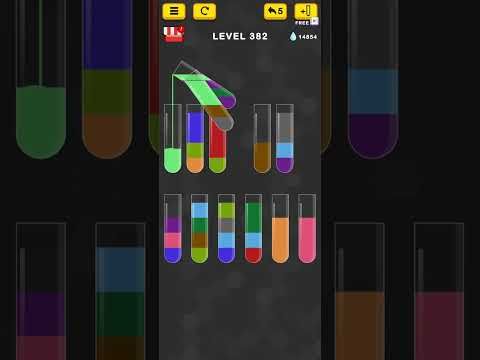 Video guide by Mobile Games: Water Sort Color Puzzle Level 382 #watersortcolor