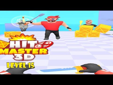 Video guide by GAME FICTION: Hit Master 3D: Knife Assassin Level 15 #hitmaster3d