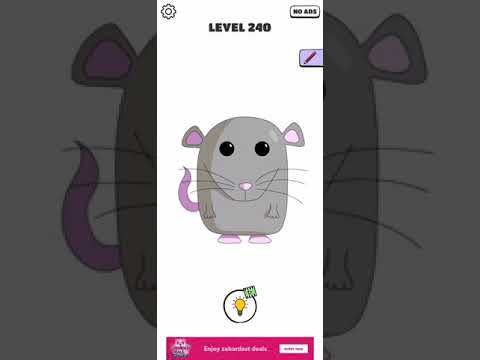 Video guide by Chaker Gamer: Draw a Line: Tricky Brain Test Level 240 #drawaline