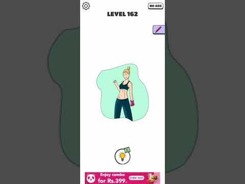 Video guide by Chaker Gamer: Draw a Line: Tricky Brain Test Level 162 #drawaline