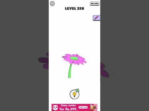 Video guide by Chaker Gamer: Draw a Line: Tricky Brain Test Level 258 #drawaline