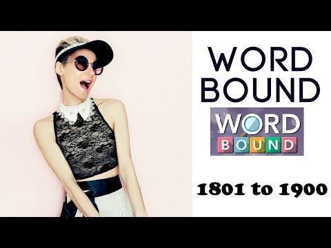 Video guide by puzzlesolver: Word Bound Level 1801 #wordbound