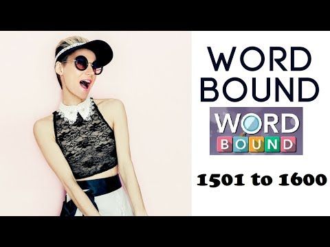 Video guide by puzzlesolver: Word Bound Level 1501 #wordbound