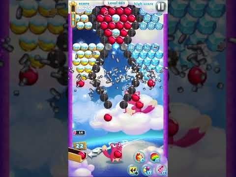 Video guide by IOS Fun Games: Bubble Mania Level 663 #bubblemania