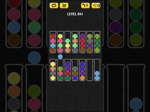 Video guide by Mobile games: Ball Sort Puzzle Level 641 #ballsortpuzzle