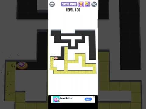 Video guide by Calm Head Gaming: AMAZE! Level 106 #amaze