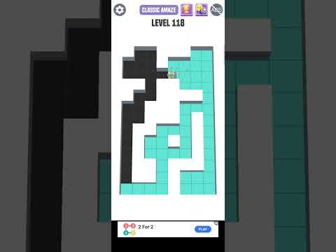 Video guide by Calm Head Gaming: AMAZE! Level 118 #amaze
