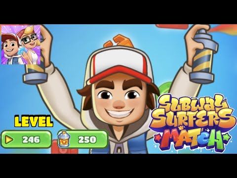 Video guide by Plays Games Phone: Subway Surfers Match Level 246 #subwaysurfersmatch