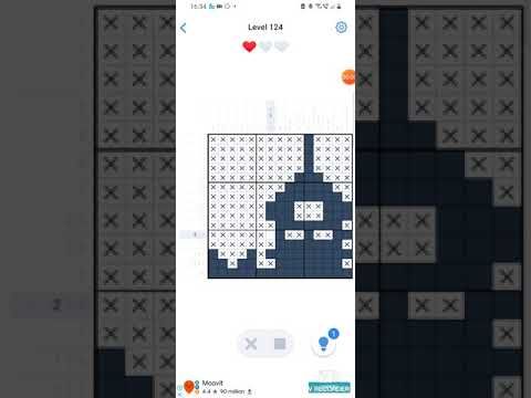 Video guide by Great Games JS: Nonogram Level 124 #nonogram