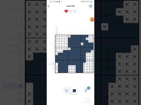 Video guide by Great Games JS: Nonogram Level 92 #nonogram