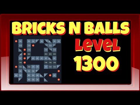 Video guide by Bricks N Balls: Bricks n Balls Level 1300 #bricksnballs