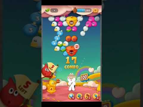 Video guide by 陳聖麟: LINE Bubble Level 1491 #linebubble