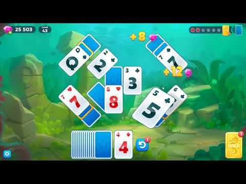 Video guide by skillgaming: Fishdom Solitaire Level 43 #fishdomsolitaire
