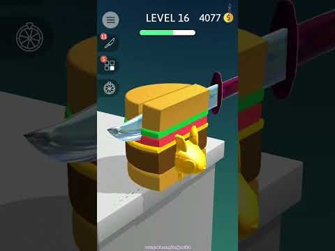 Video guide by ZenGameHub: Slicing Level 16 #slicing