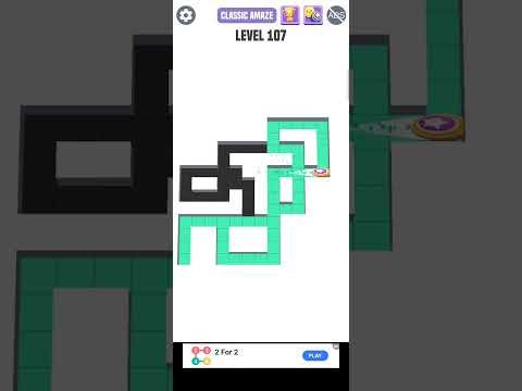 Video guide by Calm Head Gaming: AMAZE! Level 107 #amaze