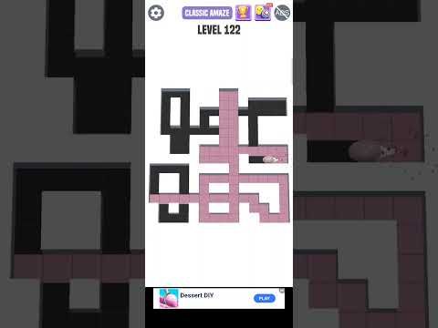 Video guide by Calm Head Gaming: AMAZE! Level 122 #amaze
