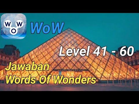 Video guide by nurhikmal tv: Words Of Wonders Level 41 #wordsofwonders