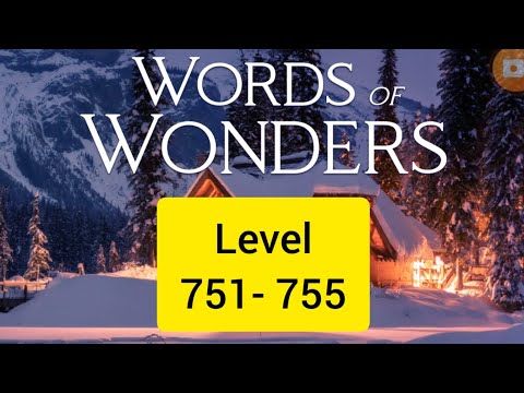 Video guide by aylha official: Words Of Wonders Level 751 #wordsofwonders