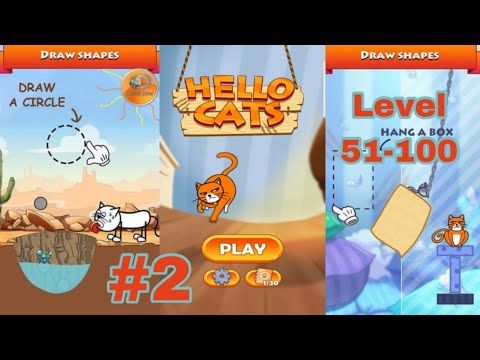 Video guide by iDarwichGYT : Hello Cats! Level 51-100 #hellocats