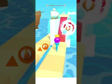 Video guide by Games Zone: Tricky Track 3D Level 180 #trickytrack3d